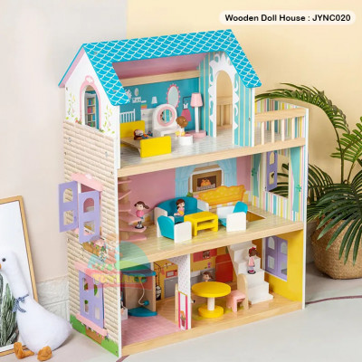 Wooden Doll House : JYNC020